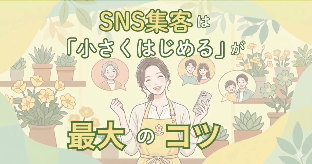 SNS集客最大のコツ