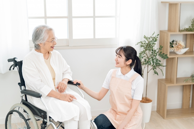 介護の仕事風景